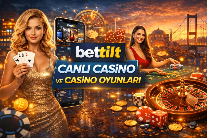Bettilt canlı casino ve casino oyunları